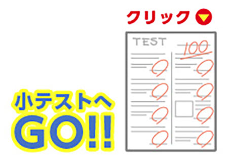 小テストへGO!!